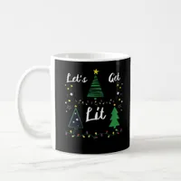Let's Get Lit Funny Christmas Drinking Essential Coffee Mug
