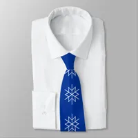 Tie - Graphic Snow Flake