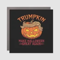 Trumpkin Make Halloween Great Again - Sarcastic Sa Car Magnet