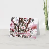 Spring Breeze Blossom flower Greeting Card