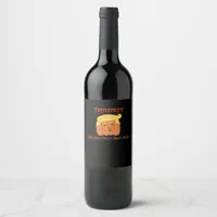 Trumpkin Make Halloween Great Again – Funny Costum Wine Label