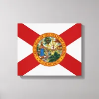 Florida State Flag Canvas Print