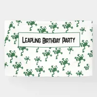 Leap Birthday 29th Febuary Leaper  Banner