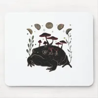 Academia Moon Witchy Goblincore Aesthetic Frog Cla Mouse Pad