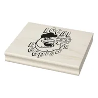 Chicken Egg Dealer Funny Rubber Stamp