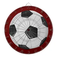 American Soccer or Association Football Dart Board