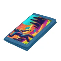 Darn Trees | Bigfoot Disc Golf Humor  Trifold Wallet