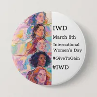 International Women's Day | IWD #GivetoGain Button