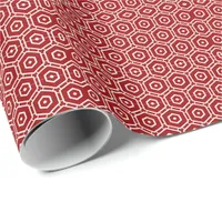 Gift Wrap - Hexagon Pattern