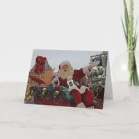 Christmas Parade Santa Tradition City Attraction Holiday Card