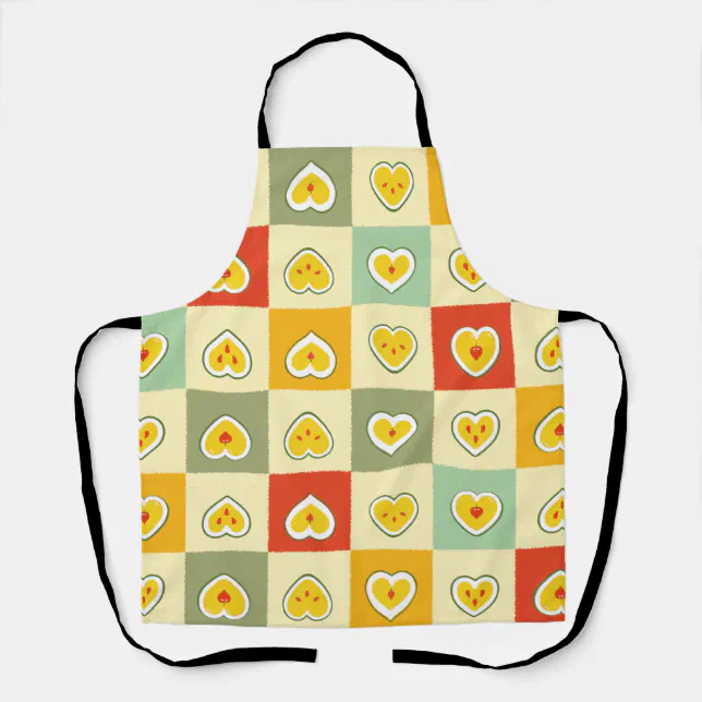 Hearts Apples Apron