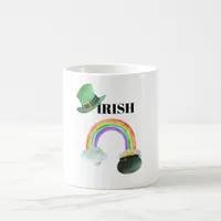 *~* IRISH IRELAND Patriot Rainbow Pot of Gold Coffee Mug