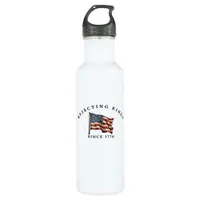 Rejecting Kings Since 1776 America Stainless Steel Water Bottle