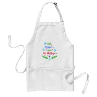 Eat, Drink and Be Merry, Christmas Holiday, ZSSPG Adult Apron