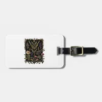 Goblincore Victorian Witch Herbs Classic Luggage Tag