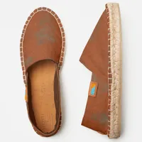 Southwest Canyons Coppery Verdigris Pattern Espadrilles