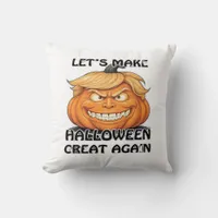 Let's Make Halloween Great Again Classic Throw Pillow