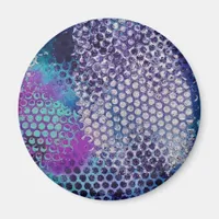 Spotted Dotted Abstract Fun Magnet