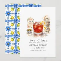 La Dolce Vita Amalfi Coast Spritz Cocktail Save The Date