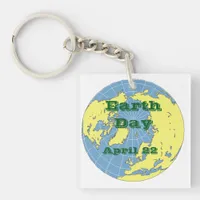 Keychain - Globe to Celebrate Earth Day