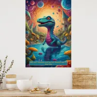 Dinosaurs in Space: Adventure Collection Posters