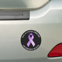 May is Cystic Fibrosis Awareness Month Car Magnet