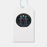 Till Death Do Us Party Skeleton Dance Party Classi Gift Tags