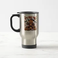 It’s Fall Y’all Western Cowboy Pumpkin Halloween Travel Mug