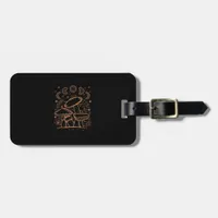 Goblincore Aesthetic Mushroom Fungi Academia Luggage Tag