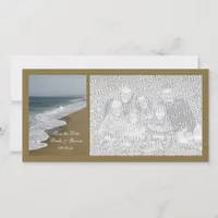 Beach Wedding Save the Date