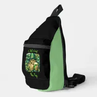 Leprechaun And Beer  Sling Bag