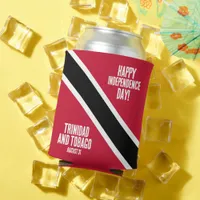 Trinidad & Tobago Independence Day National Flag Can Cooler