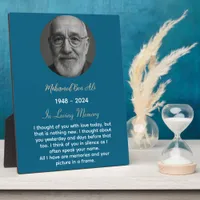 In Loving Memory of Grandpa Plaque