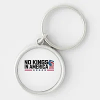No Kings In America USA Creative Casual Keychain