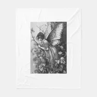 Fairy Grunge Goblincore Cottagecore Fairycore Whim Fleece Blanket