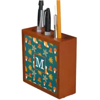 Personalized Fall Desk Organizer