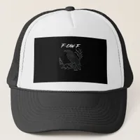 F-Caw-F Funny Crow Aesthetic Casual Trucker Hat