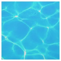 Aqua Water Pattern With Reflection Waves Fabric