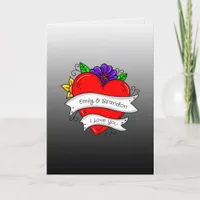 Personalized Valentine's Day    Card
