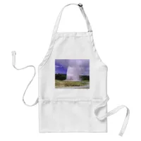 Old Faithful in Yellowstone National Park Adult Apron