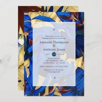 Exotic Forest Engagement Party Invitation