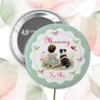 Personalized Baby Shower | Mom To Be Button