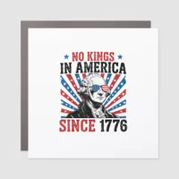 George Washington Protest Sign No Kings In America