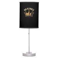 No Kings Minimal Clean Table Lamp