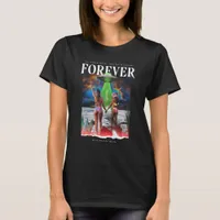 Retro Roadtrip Forever UFO Collage T-Shirt