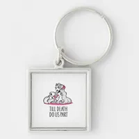 Till Death Do Us Part Classic – Sloth and Soulmate Keychain