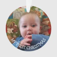 My First Christmas New Baby Keepsake Ornament