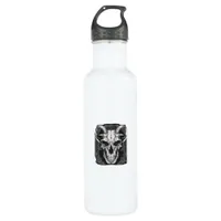 Whimsigoth Skull Gothic  Aesthetic Design Classic Stainless Steel Water Bottle