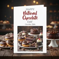 Happy National Chocolate Day | October 28th Card