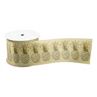 Pineapple Gold ID239 Satin Ribbon